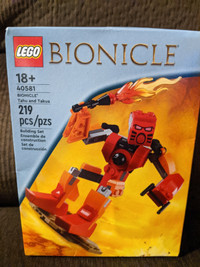 New Lego Bionicle 40581 Free Delivery Tahu and Takua GWP set