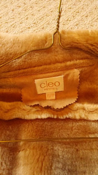 Women's Cleo suede Winter Coat