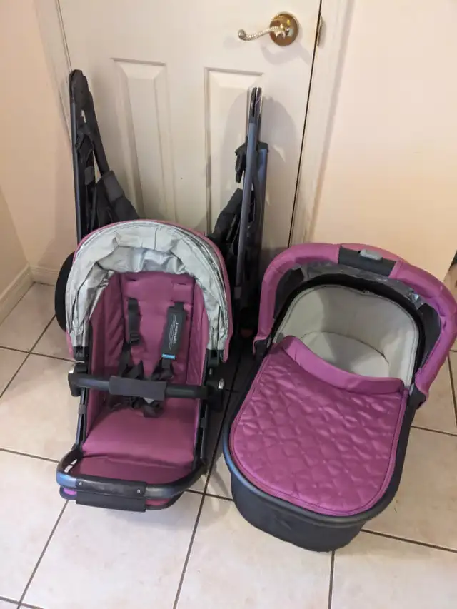 Uppa Baby Vista Stroller and Basinet in Strollers, Carriers & Car Seats in Markham / York Region - Image 9