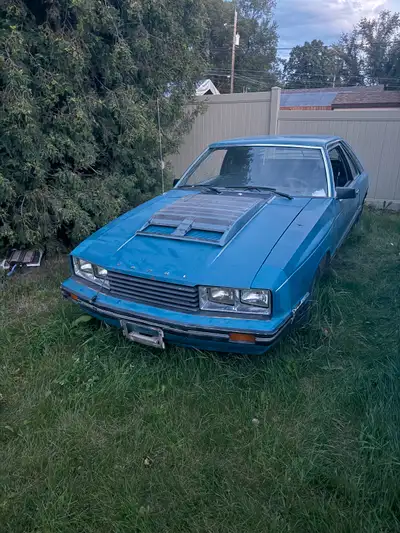 For sale project 1980 capri also comes with full set 10 rims and new windshield