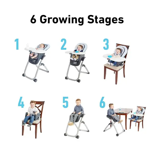 Graco DuoDiner DLX 6-in-1 Highchair & Booster Seat in Feeding & High Chairs in Mississauga / Peel Region - Image 11