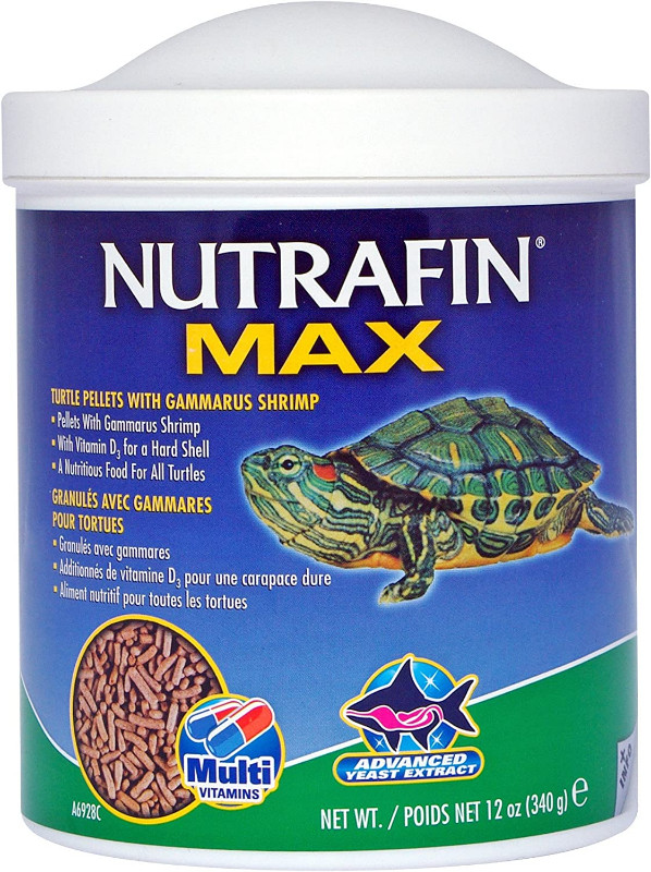 Nutrafin Max Turtle Pellets, 12-Ounce in Accessories in Kitchener / Waterloo