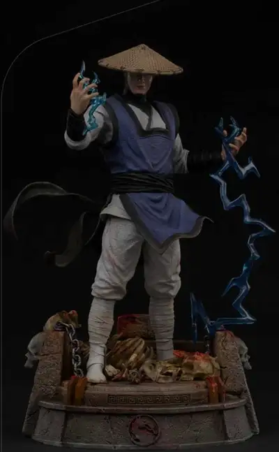 Mortal Kombat Raiden Iron Studios 1:10 Limited Edition Statue, View more