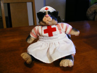 Nurse T.L.C. Cat Russ Berrie and co. from The Country Folks
