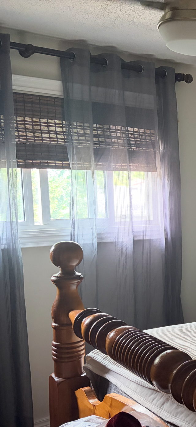Grey Sheer Curtains