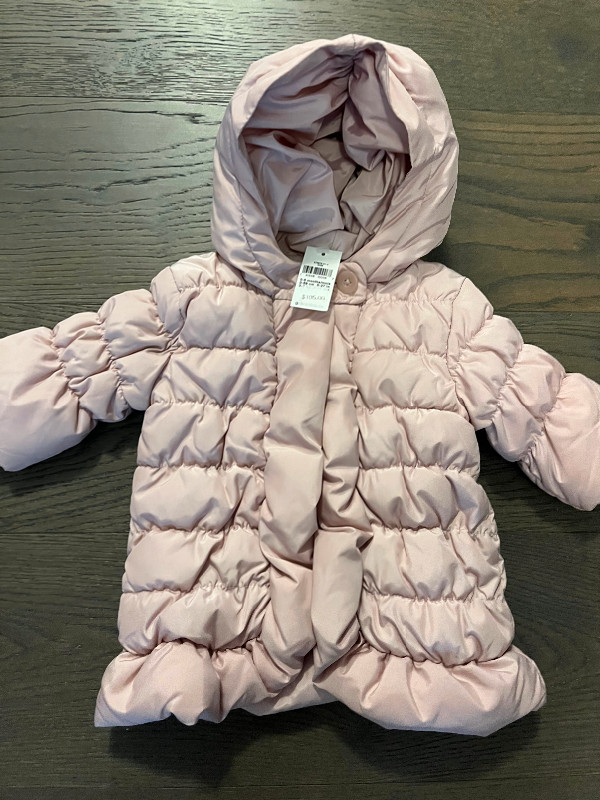 Baby gap pink winter jacket 0-6M NWT ret $118 in Clothing - 3-6 Months in City of Toronto - Image 2