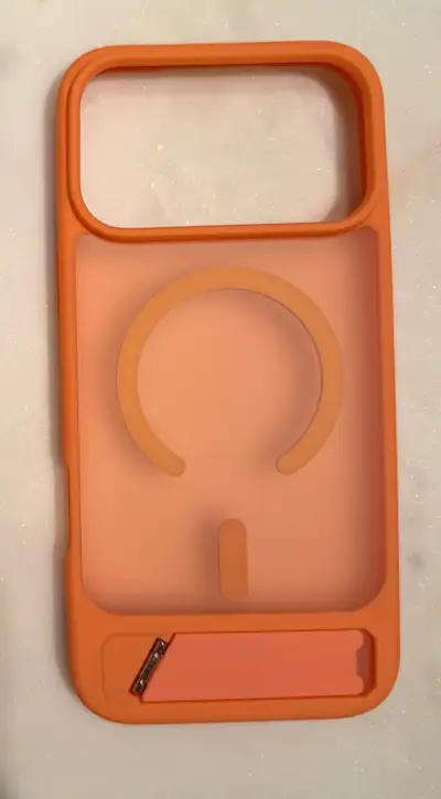 iPhone 17 Pro Max - Orange Case, View more