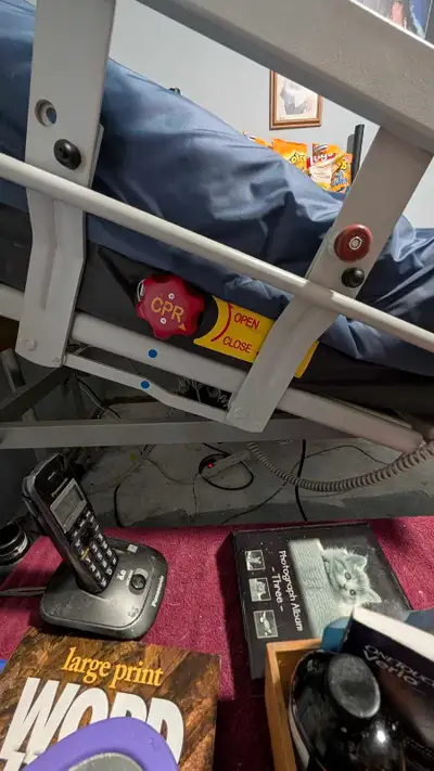 Hospital Bed, new in May 2025, with high end halsa mattress, View more