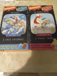 Nickelodeon The Ren and Stimpy Show VHS Tapes