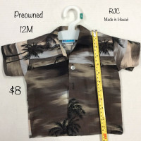 12M Boys Hawaiian Shirt