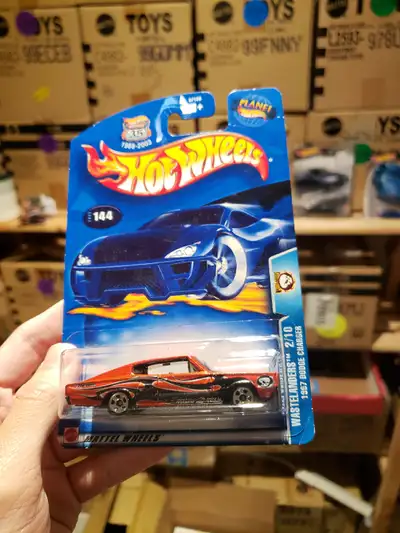 2003 Hot wheels 1967 Dodge Charger Orange Mopar, View more