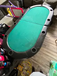 Poker table - 10 person seating