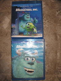 Disney~Monsters Inc Blu-Ray DVD Movie