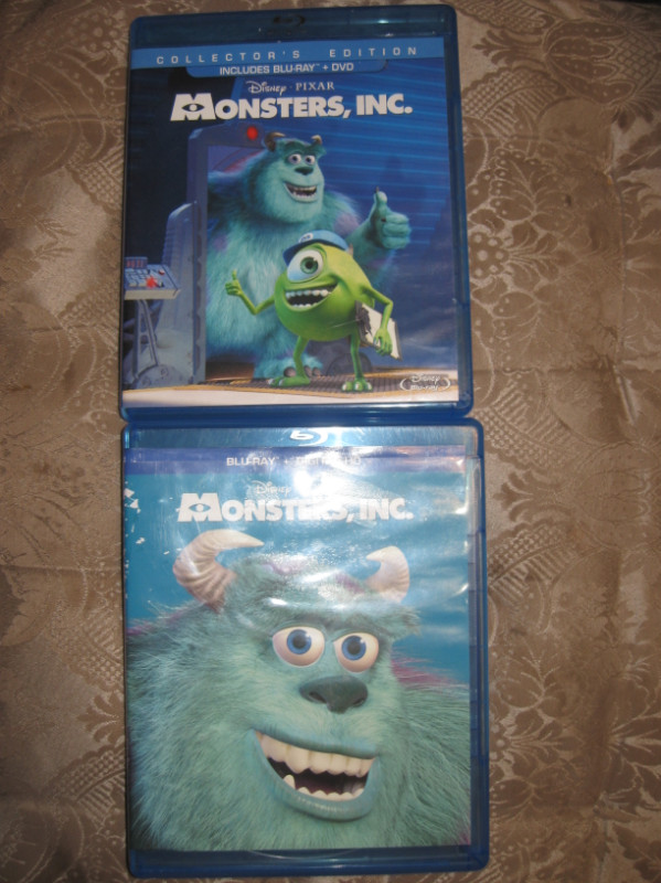 Disney~Monsters Inc Blu-Ray DVD Movie in CDs, DVDs & Blu-ray in Brantford