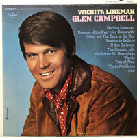 Glen Campbell - Wichita Lineman Vinyl LP only - cover missing