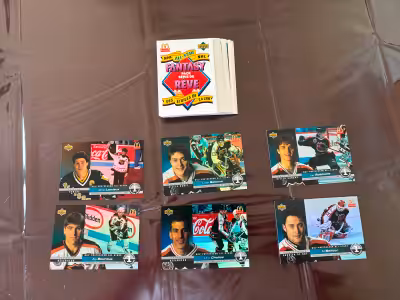 1993/94 Mcdonalds Hockey Cards, 1 - 1993-94 McDonald`s UD NHL Hockey COMPLETE 34 Card Set INCL. 6 Ho...