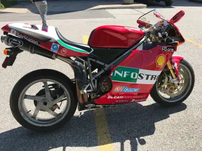Ducati oem Ohlins S & R model Superbike low km rear shock street or track Adjustable Performance man...