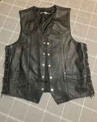 XL Leather Vest