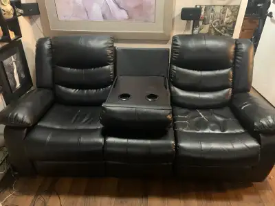 Recliner Couch and Loveseat, View more