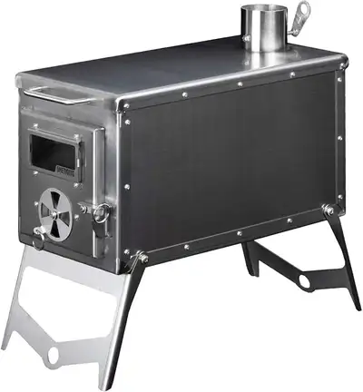 Tent Wood Stoves with Chimney Pipes for Winter Camping, NEW, View more