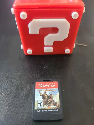 Nintendo switch cartridge holder with game, View more
