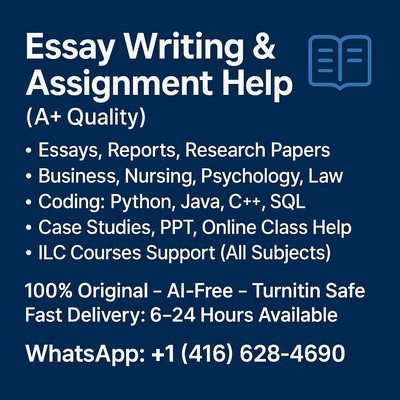 University Assignment Help | Academic Writing Support | Essay Editing | Research Assistance | Online...