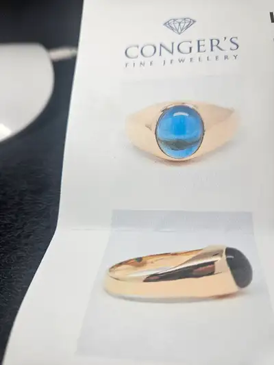 My Genuine 10k Blue Topaz Ring, View more