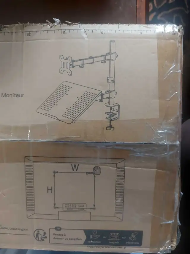 HUANUO Monitor Laptop Mount brand new  in Laptop Accessories in London - Image 4