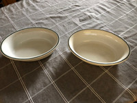 Two Medalta serving bowls