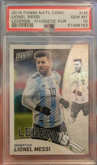 2019 Panini Nat'l Conv. Legends LM Magnetic Fur Lionel Messi Markham / York Region Toronto (GTA) Preview