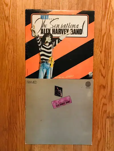 THE SENSATIONAL ALEX HARVEY BAND - 2 Classic Rock Record Albums … VEL.1017 … Next … $ 30 … 6360 081...
