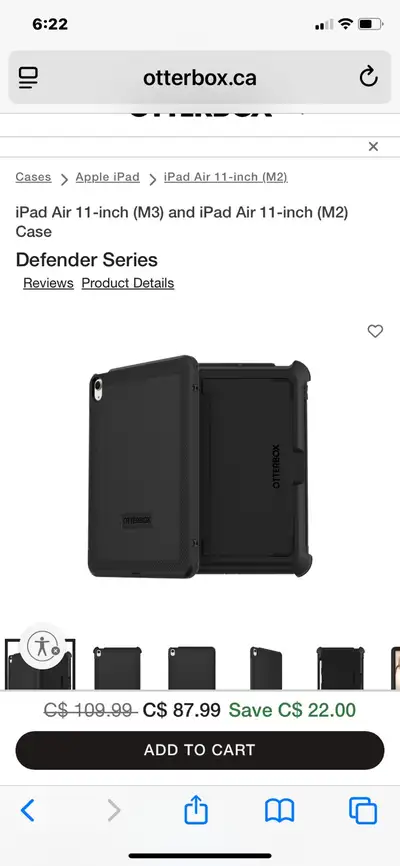 IPad Air 2025 M3 11” Otter box case , View more