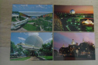 Walt Disney-Epcot Center-Various Postcards.