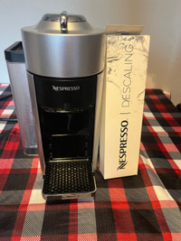 Nespresso machine and pods 