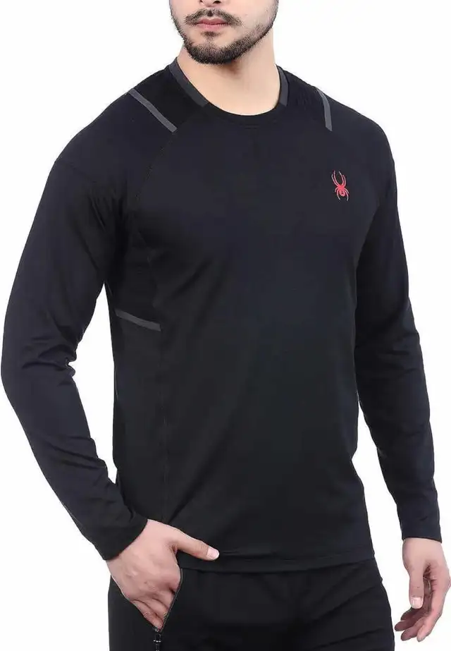 Brand New Spyder Active Ski Long Sleeve Baselayer Shirt in Men's in Calgary - Image 3