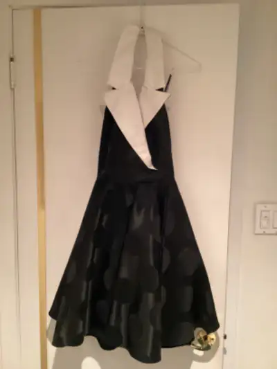 ROBE VINTAGE “ petit” CRINOLINE,  5-6 “small”  EVENING DRESS, View more