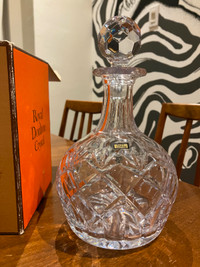 Royal Dalton Crystal Decanter and Glasses - Very Classy
