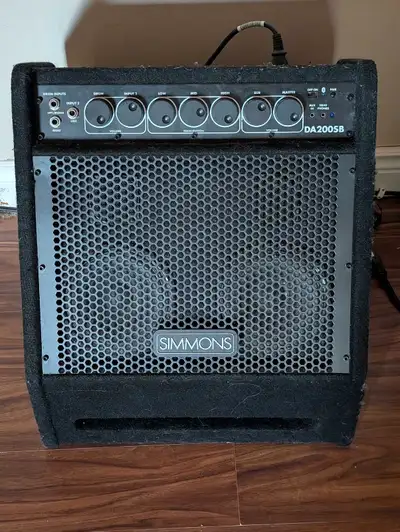 Simmons 200 watt drum amp , View more