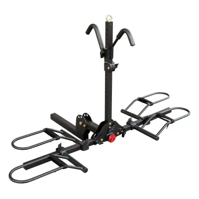 Brand new. Colour black. 200lb Cap Hitch Mount Platform Style for Cars Trucks SUVs Minivans, fits MT...