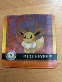 Carte Pokémon premier édition #133 eevee+#135 jolteon artbox