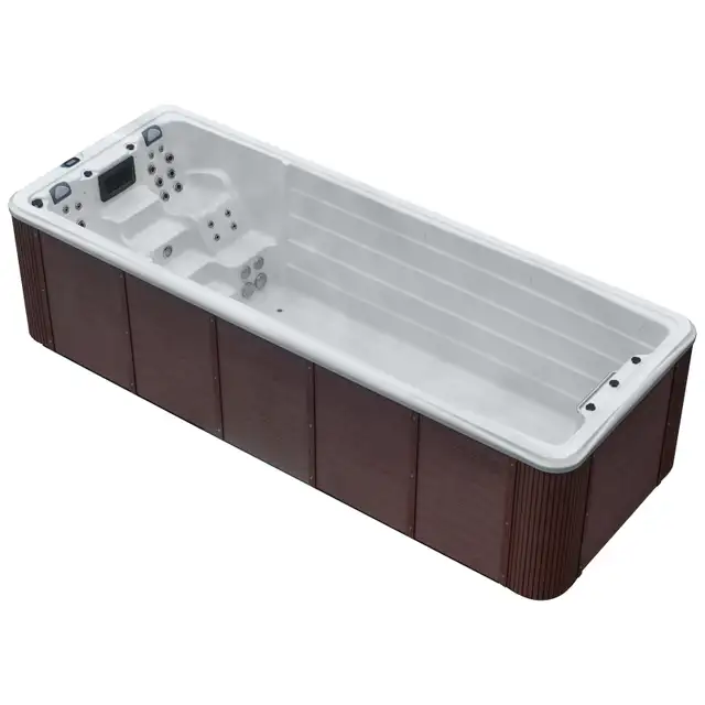 Brand New 20ft One Zone Swim Spas In Stock-Free Delivery+CraneKI in Hot Tubs & Pools in Kitchener / Waterloo - Image 9