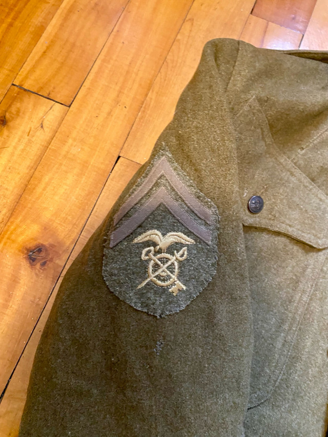 US1917 sergeant uniform wwi dans Art et objets de collection  à Laval/Rive Nord - Image 3