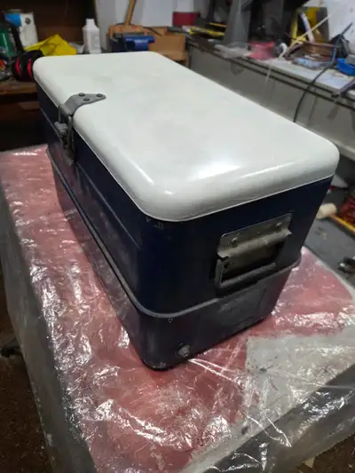 All Metal Coleman Cooler, View more