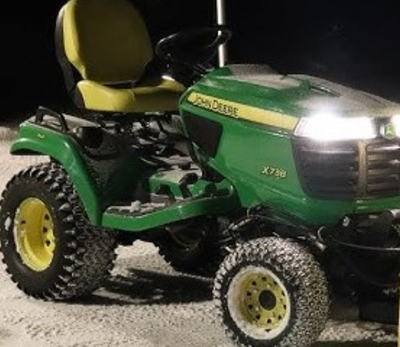 2016 John Deere tractor x738, View more