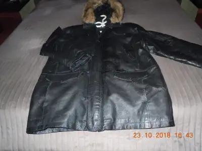 MANTEAU D'HIVER CUIR HOMME MEDIUM, View more