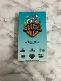 Rare Warner Home Video April/May Preview VHS  Promo Tape