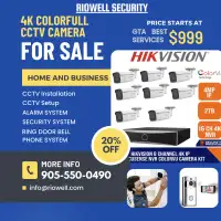 4K RESOLUTION, CCTV CAMERA AVAILABLE FOR SALE & INSTALLATION
