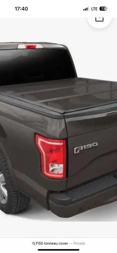 Flush mounted tonneau cover for a 5 1/2’ box on a brand new f150 Was bought in April Just decided I...