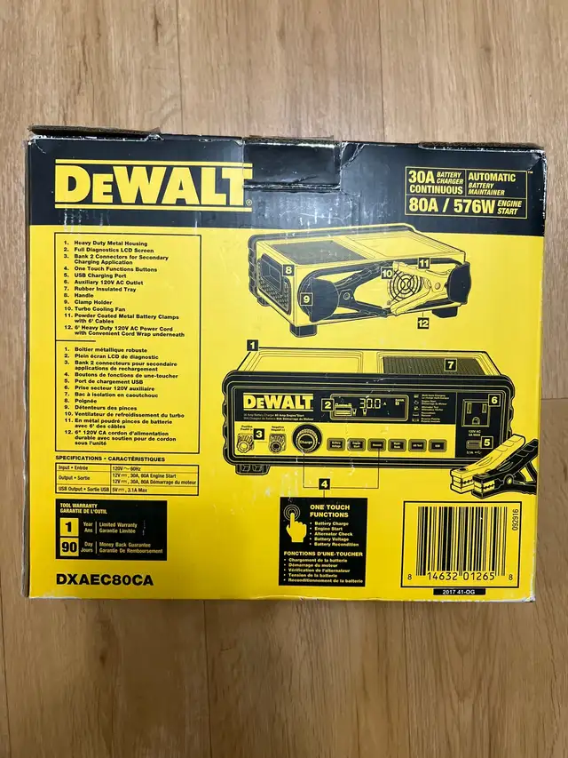 DeWalt 30A Battery Charger in Power Tools in Edmonton - Image 2