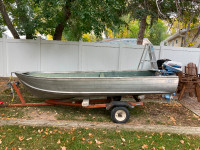 12’ Sears Aluminum Boat